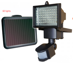 Led solar infrared body sensor lamp floodlight