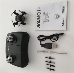 GT-T906W mini aerial camera UFO remote control aircraft air pressure fixed high speed mobile phone wifi real-time transmission drone - Spice Price