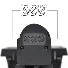 Led solar infrared body sensor lamp floodlight