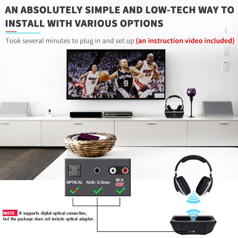 TV Wireless Headphones On-ear Bass Headphones - Spice Price