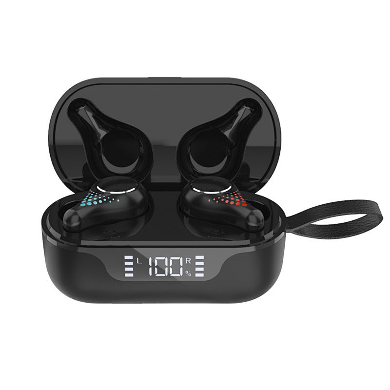 Subwoofer 5.0 Single Binaural Bluetooth Headset Earbuds Touch LED Bluetooth Headset - Spice Price