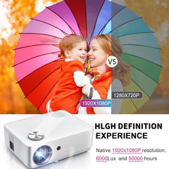 Multimedia Projector 19201080p 260ansiLED Projector